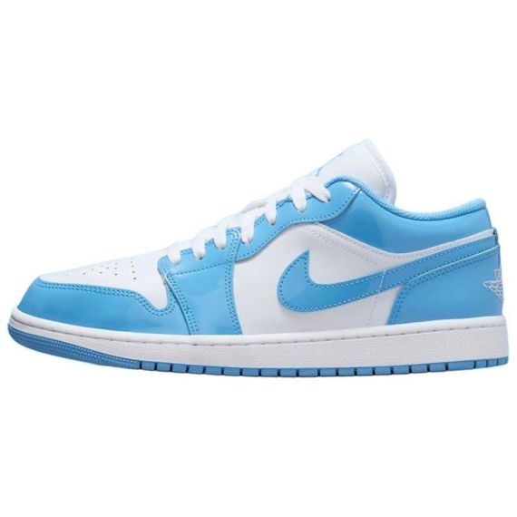 Jordan Air Jordan 1 Винтажные баскетбольные кроссовки Low Top Синий Унисекс