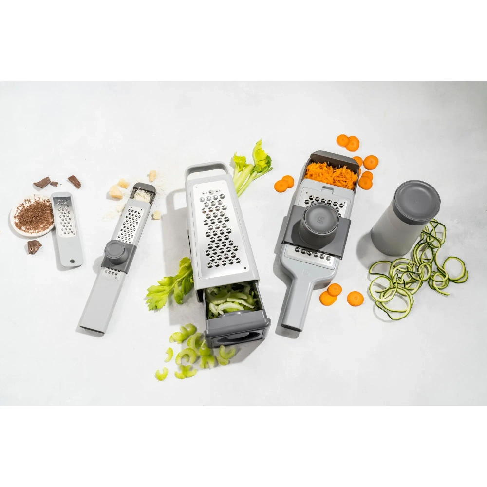 Zwilling Мини-многофункциональная терка для овощей, 27 см, серая
