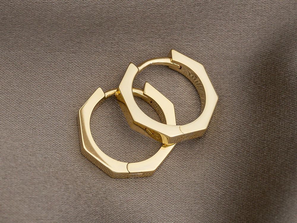 Базовые серьги Конго 17мм