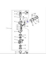 Ролик игольчатого подшипника 9360218M12