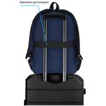 Рюкзак Berlingo Casual City blue 39,5х27х13см, 500 гр., 1отд. 3карм, уплотненная спинка