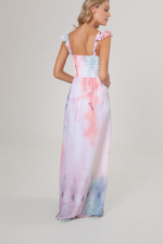 Платье 6171 Leandra Shibori Agua Bendita