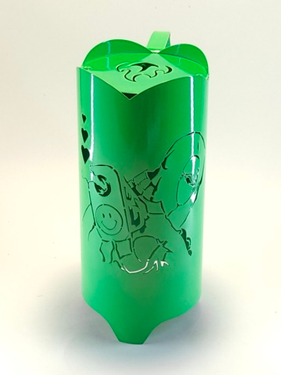 Колпак Дэдпул зеленый