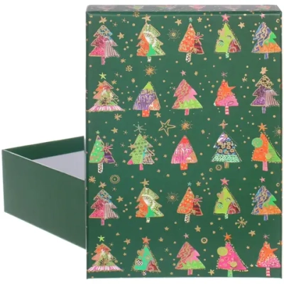 Коробка подарочная «Зимний вихрь» 22*16*6.5 см