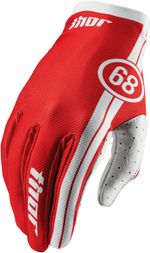 Мотоперчатки - THOR VOID COURSE (красные)