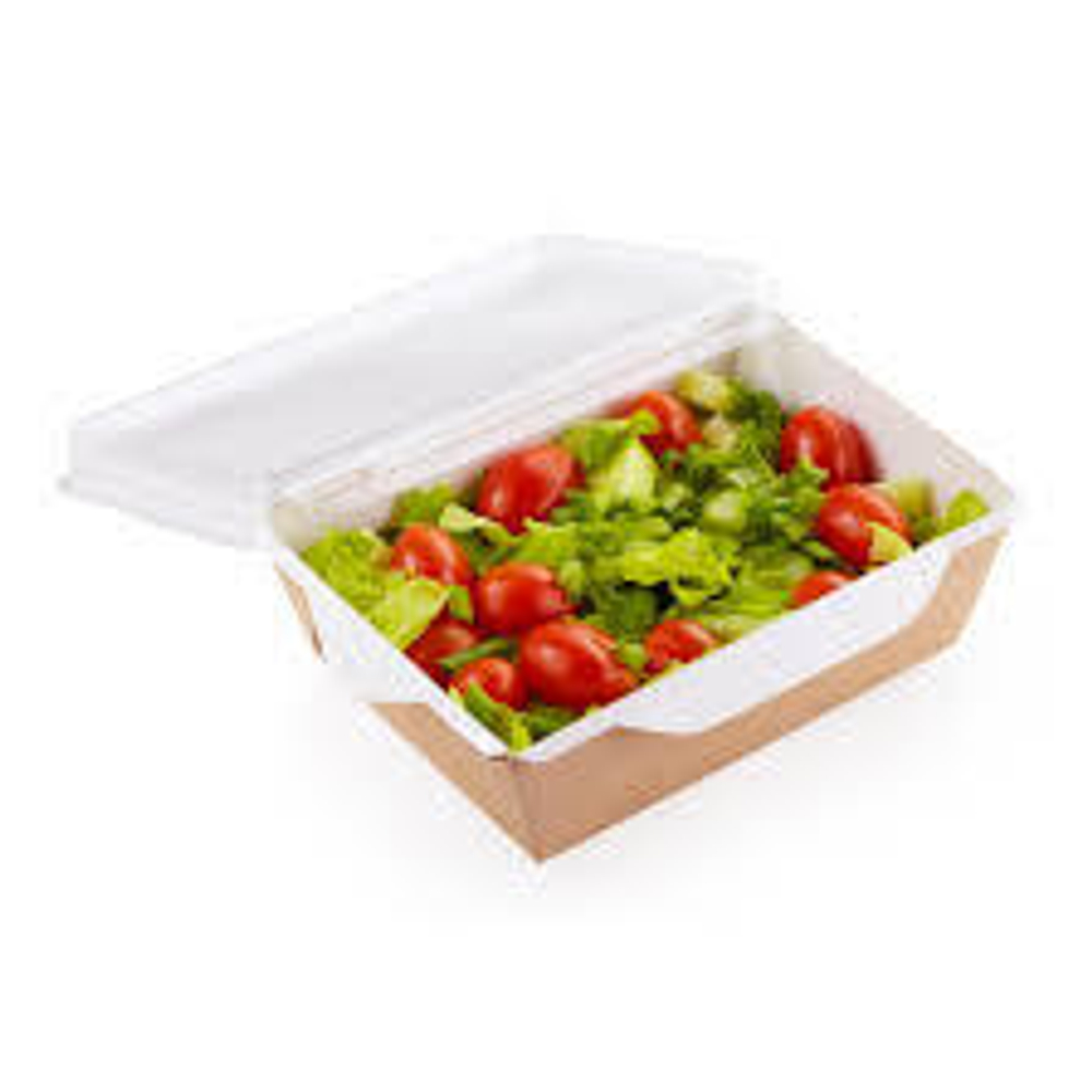 Салатник ECO OpSalad 450мл Белый 145x100x55мм (уп50/кор400)