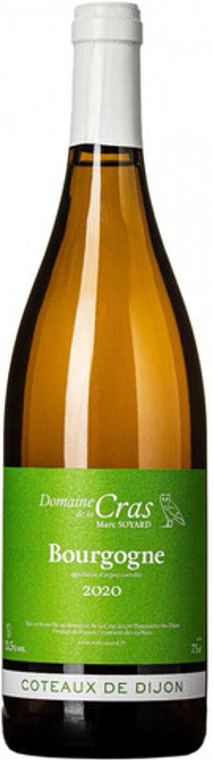 Вино Domaine de la Cras/Marc Soyard, Bourgogne Chardonnay Coteaux de Dijon AOC, 0,75 л.