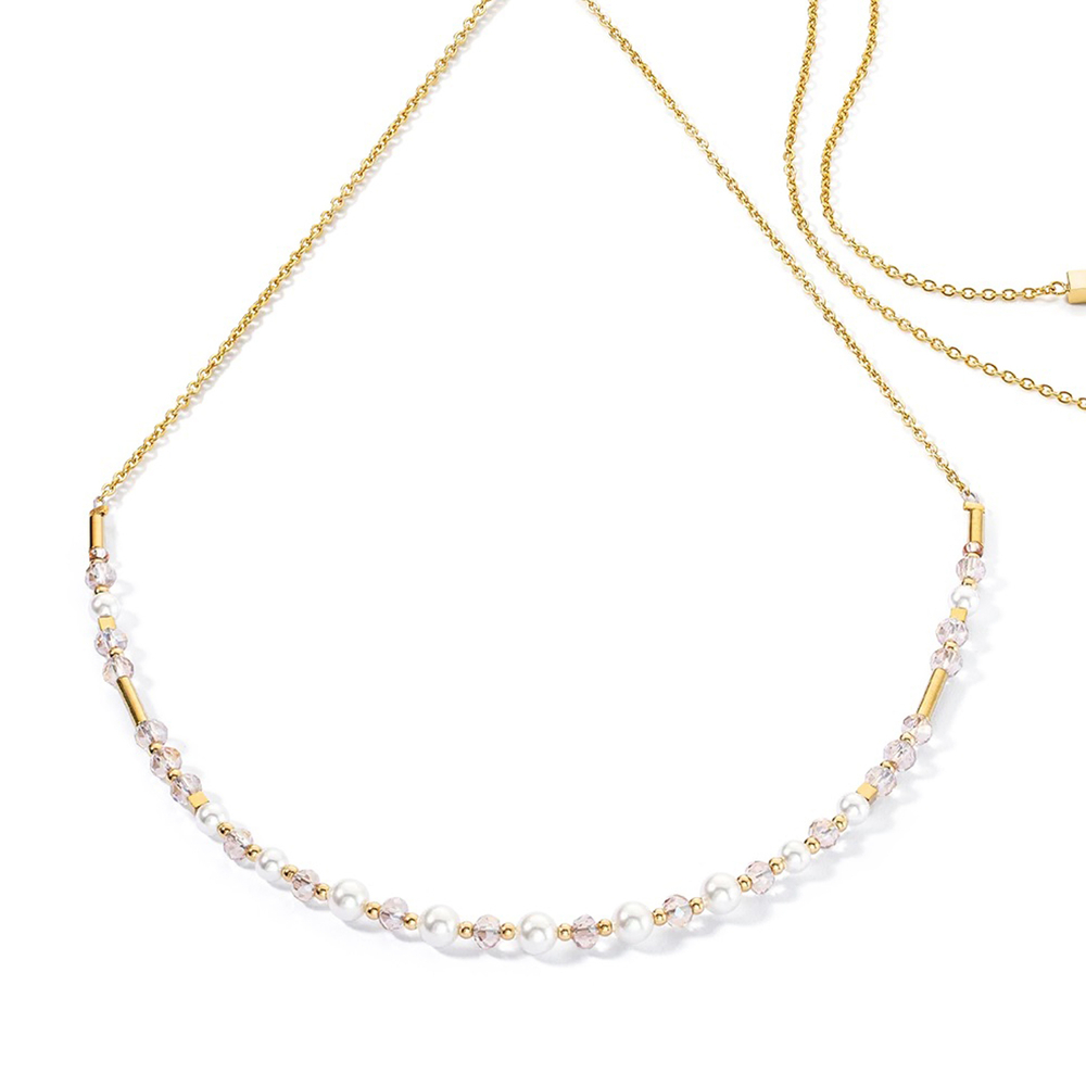 Колье Coeur de Lion Beige-Gold 4310/10-1016