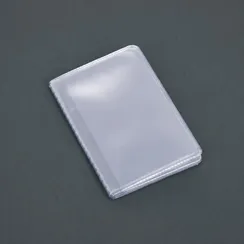 Вкладыш вертикальных визиток, 18 страниц, прозрачный