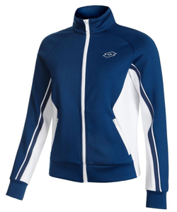 Женская теннисная куртка Lotto Squadra W III Jacket - Blue