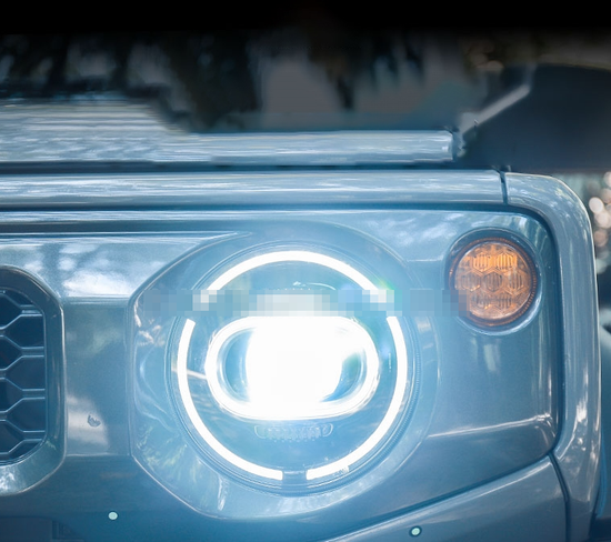 Передние фары Сузуки Джимни 2018-2021 V2 type [Комплект Л+П; ходовые огни; FULL LED]