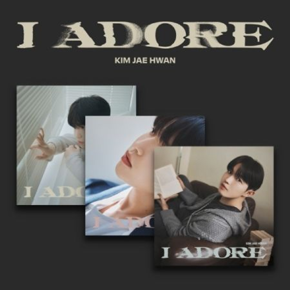 Альбом KIM JAE HWAN - I ADORE 7th Mini Album 3 Version SET