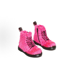 Ботинки Dr. Martens Toddler 1460 Pascal Tinsel Fur Lace Up Boots