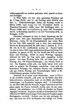 Der Alkohol Im Gegenwärtigen Und Zukünftigen Strafrecht | H. Hoppe