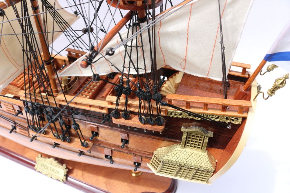 Van Der Heijden Модель парусника Полтава, Россия