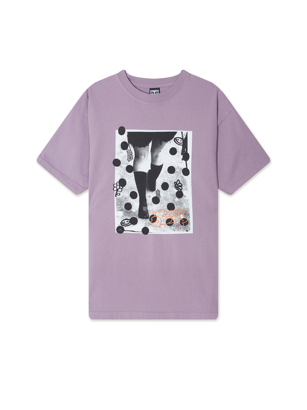 Мужская Футболка Obey Polka Dots