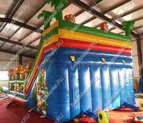 Коммерческий батут "Тигриная страна 2", 10*5*5,5 м