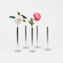 Peleg Design Набор магнитных ваз Magnetic Vase, серебристый - 5шт