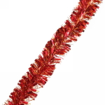 Мишура 2 м 6 см «Зимняя тайна», Красный