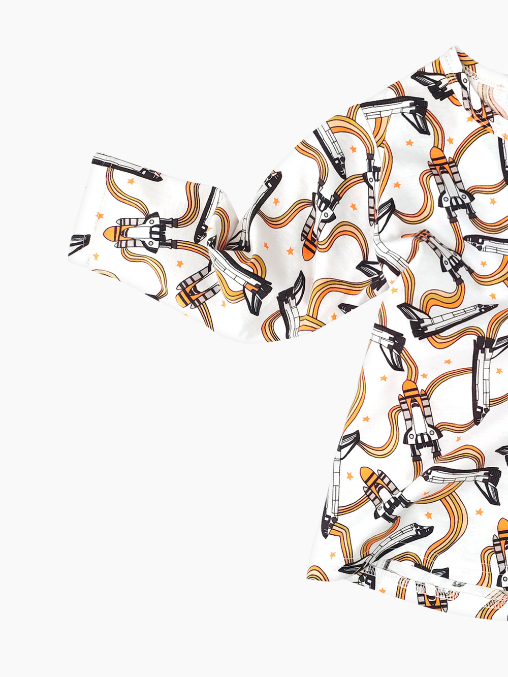 Лонгслив оверсайз Mjölk Ракеты