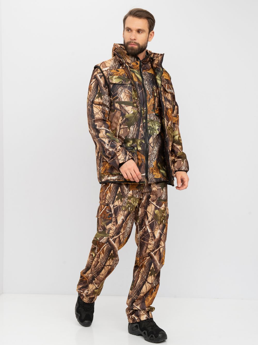 Костюм демисезонный Тайга-3 ткань Alova цвет Светлый Лес