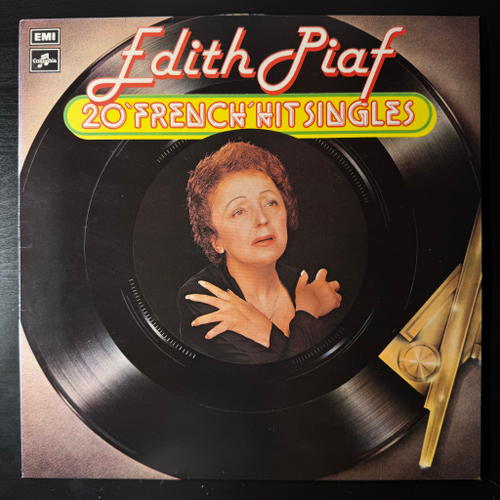 Edith Piaf ‎– 20 "French" Hit Singles (Англия 1979г.)