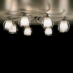 Citilux Кристи CL152187 Люстра потолочная Алюминий Хром