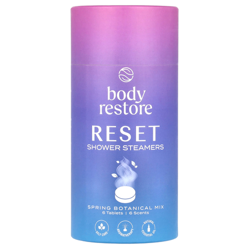 Body Restore, Отпариватели для душа, Reset, 6 таблеток, 5,3 унции