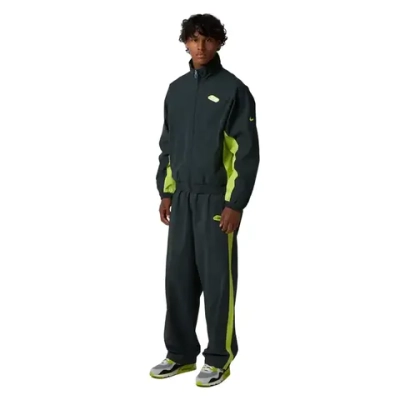 Баскетбольная мужская куртка Nike x Patta Track Jacket "Black / Cyber"