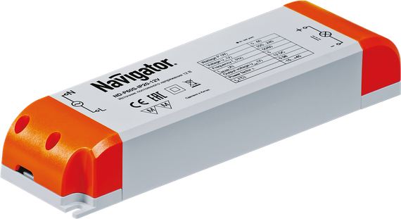 Блок питания Navigator P60S 60Вт 12V IP20 40773
