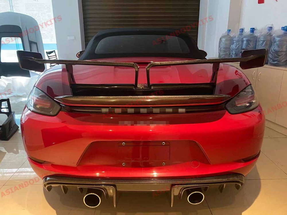 Карбоновое спойлер для Porsche 718 Boxster 982 2016+ Порше
