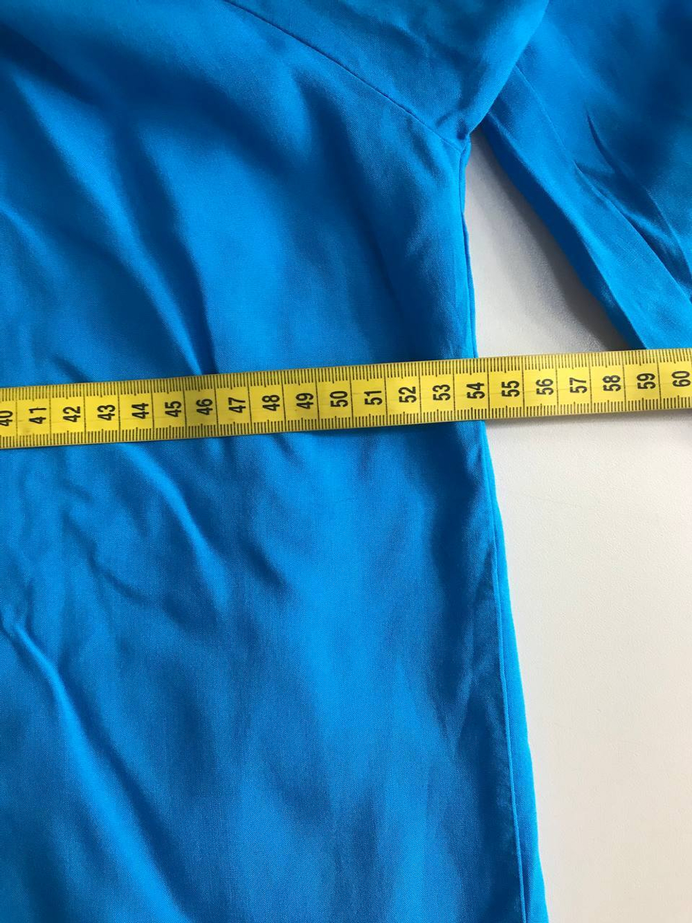 Блузка свободного кроя, маркировка 3XL, визуально на 54 размер