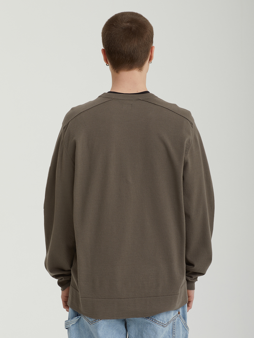 Мужской Свитер Crew Neck In Merino Wool