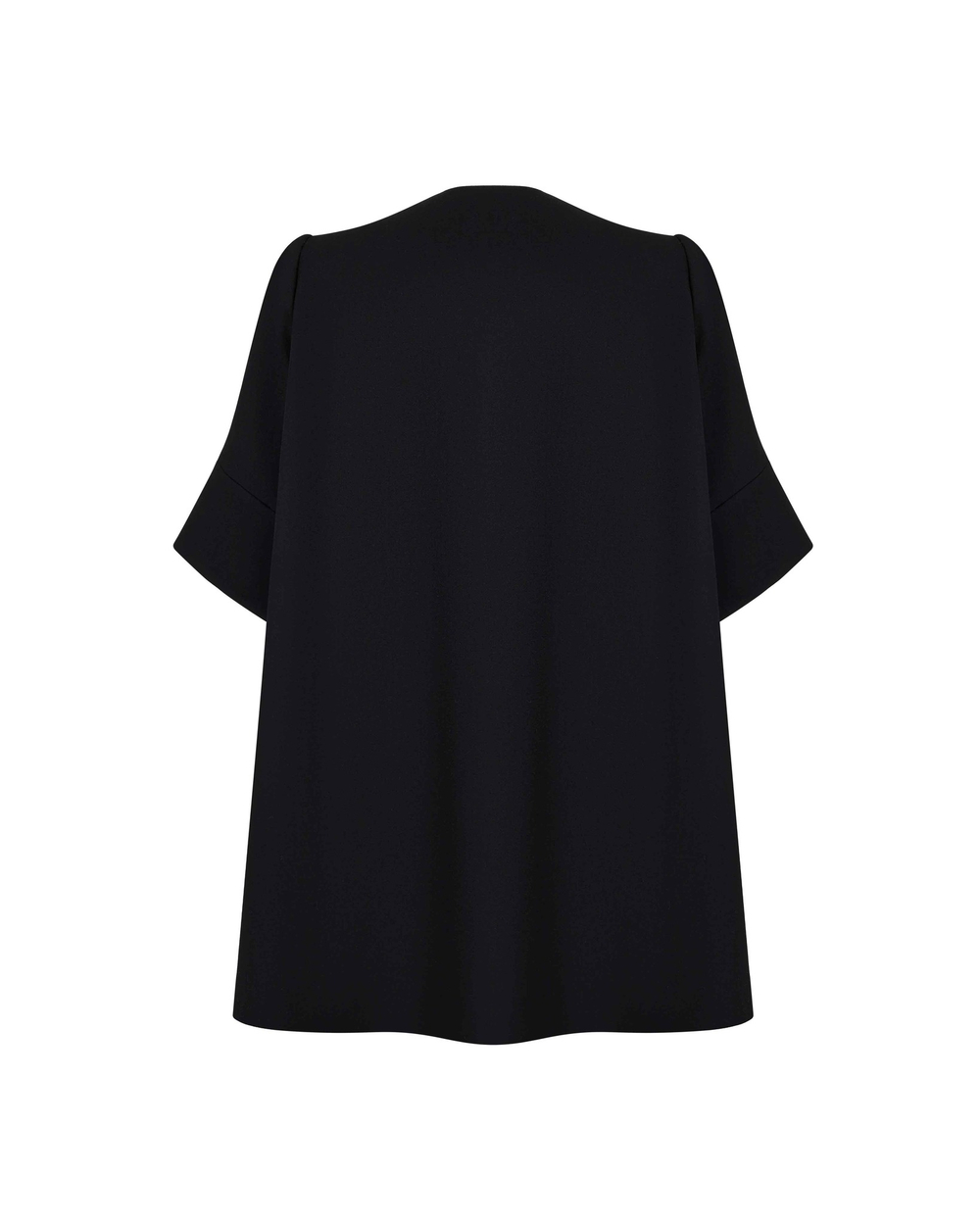 Платье-пиджак с меховой отделкой