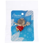 Брошь «Зимняя сказка - Ангелочек» 3,7*3м