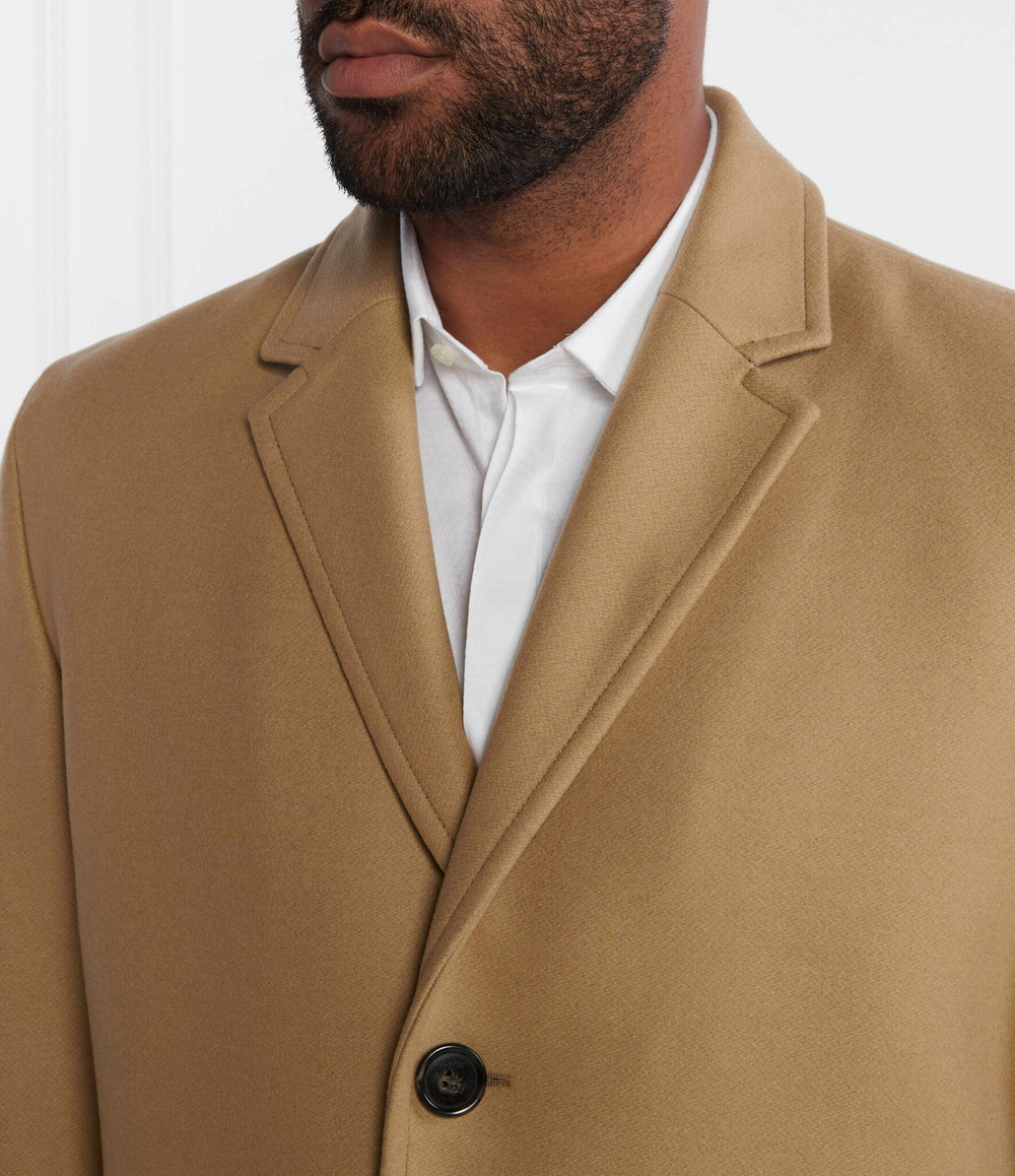 Хлопковое пальто malto HUGO - коричневый(50501968)