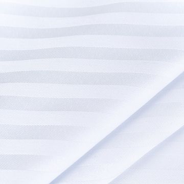 Простыня на резинке  Premier, страйп сатин 90х200х30см. LINNEN