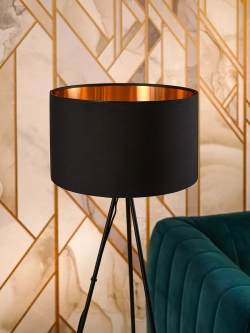 Торшер напольный с абажуром в гостиную Лофт