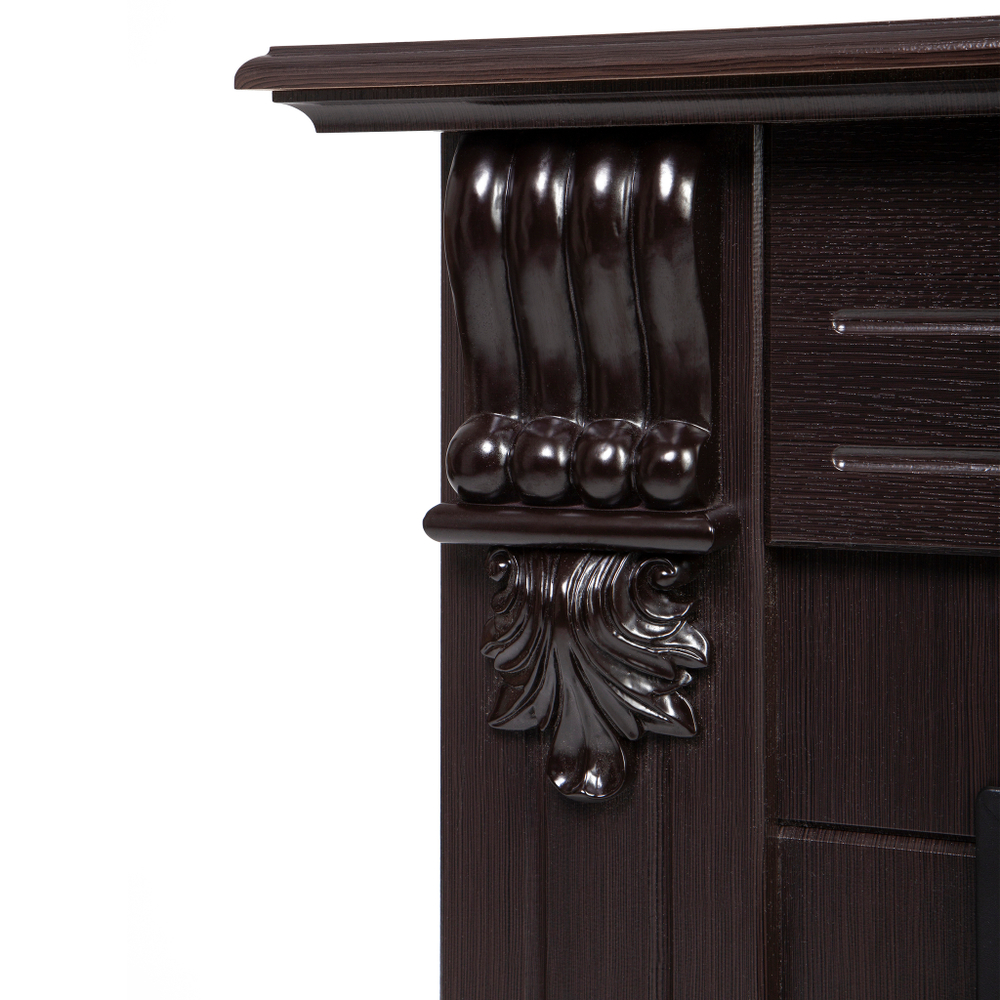 Каминокомплект Real Flame Ottawa DN с очагом Fobos Lux Brass