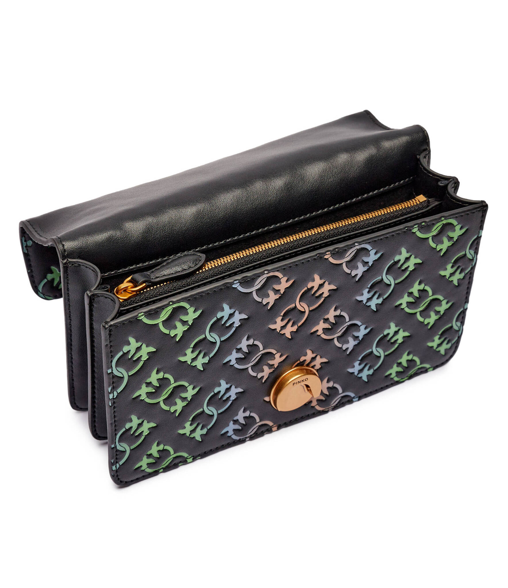 Кожаная сумка через плечо LOVE ONE MINI DC Pinko - разноцветная(100074 A1YD)