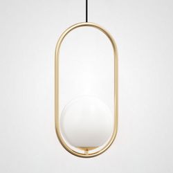 Подвесной светильник Matthew McCormick hoop 40 Gold MILA Pendant