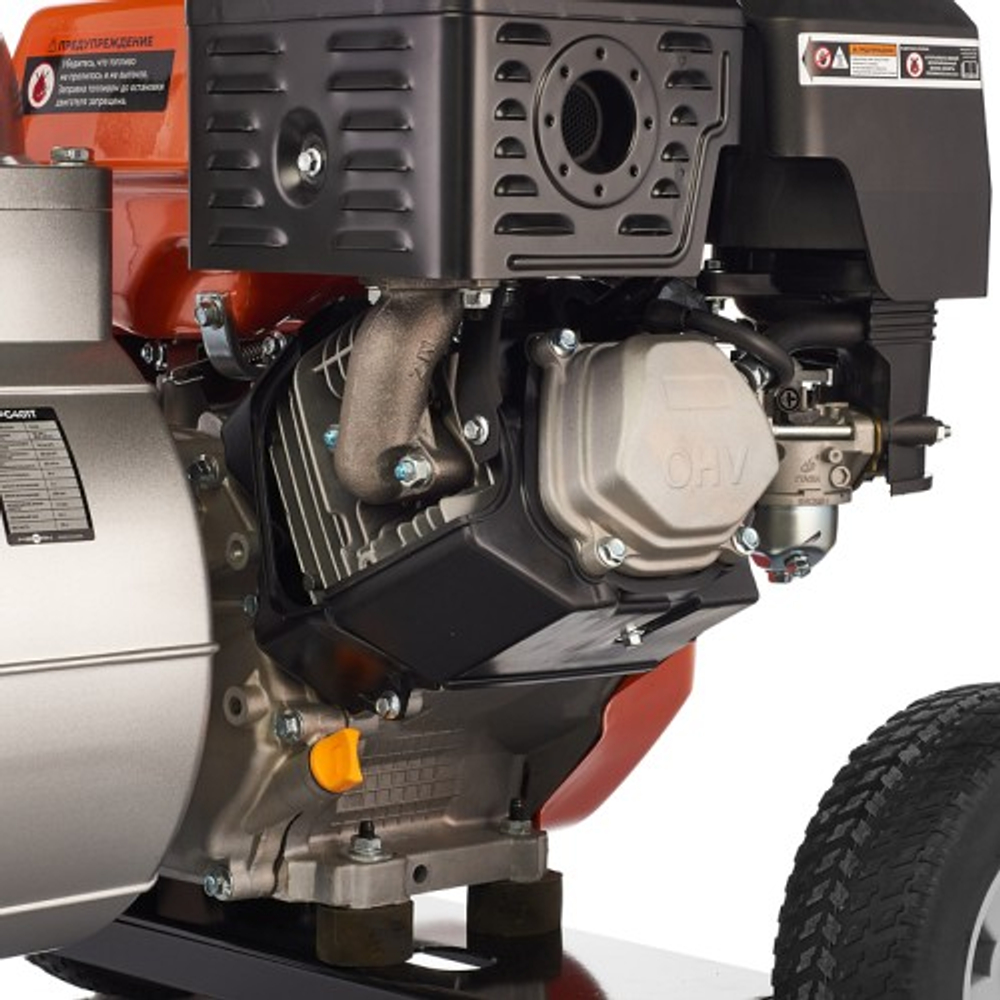 Мотопомпа бензиновая MERAN MPG401T для грязной воды 100582453