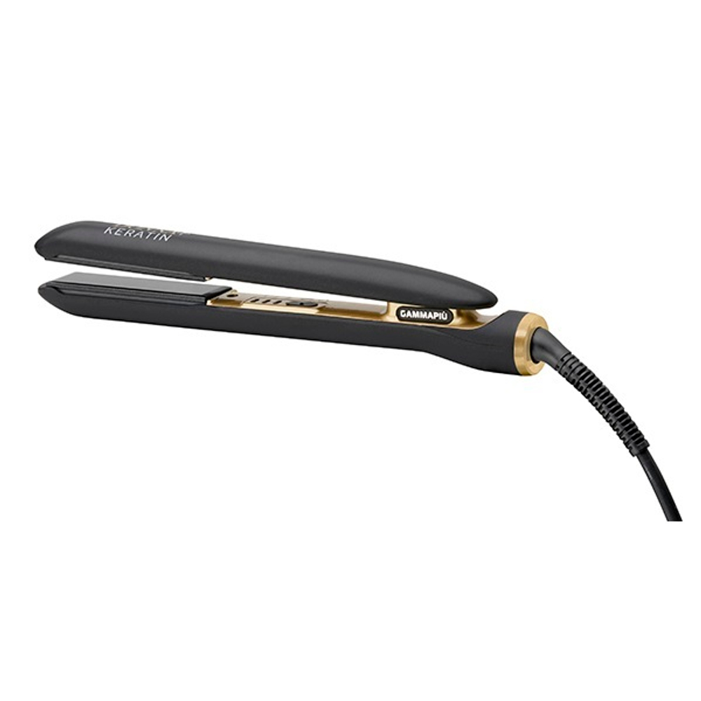 Щипцы-выпрямители для волос с паром 24x90мм Gamma Piu Donna+Keratin