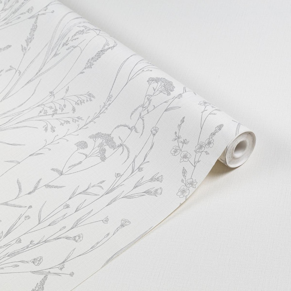 Обои виниловые SL72570-10 PALITRA Simple Travki-muravki, флористика, размер 1.06 х 10.05 м