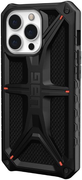 Чехол Uag Monarch для iPhone 13 Pro Max 6.7" чёрный (Kevlar-Black) 113161113940
