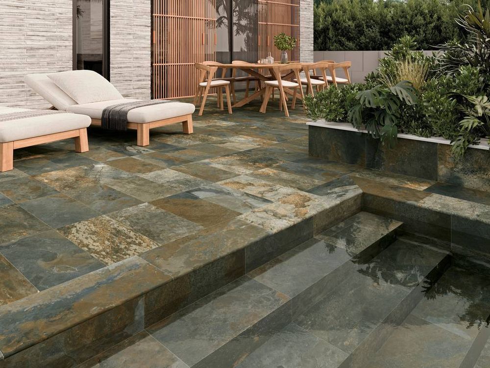 Terraslab, Sinai Green Base C3/R11 Antislip 600х1200х20мм 1шт/уп - керамогранит уличный