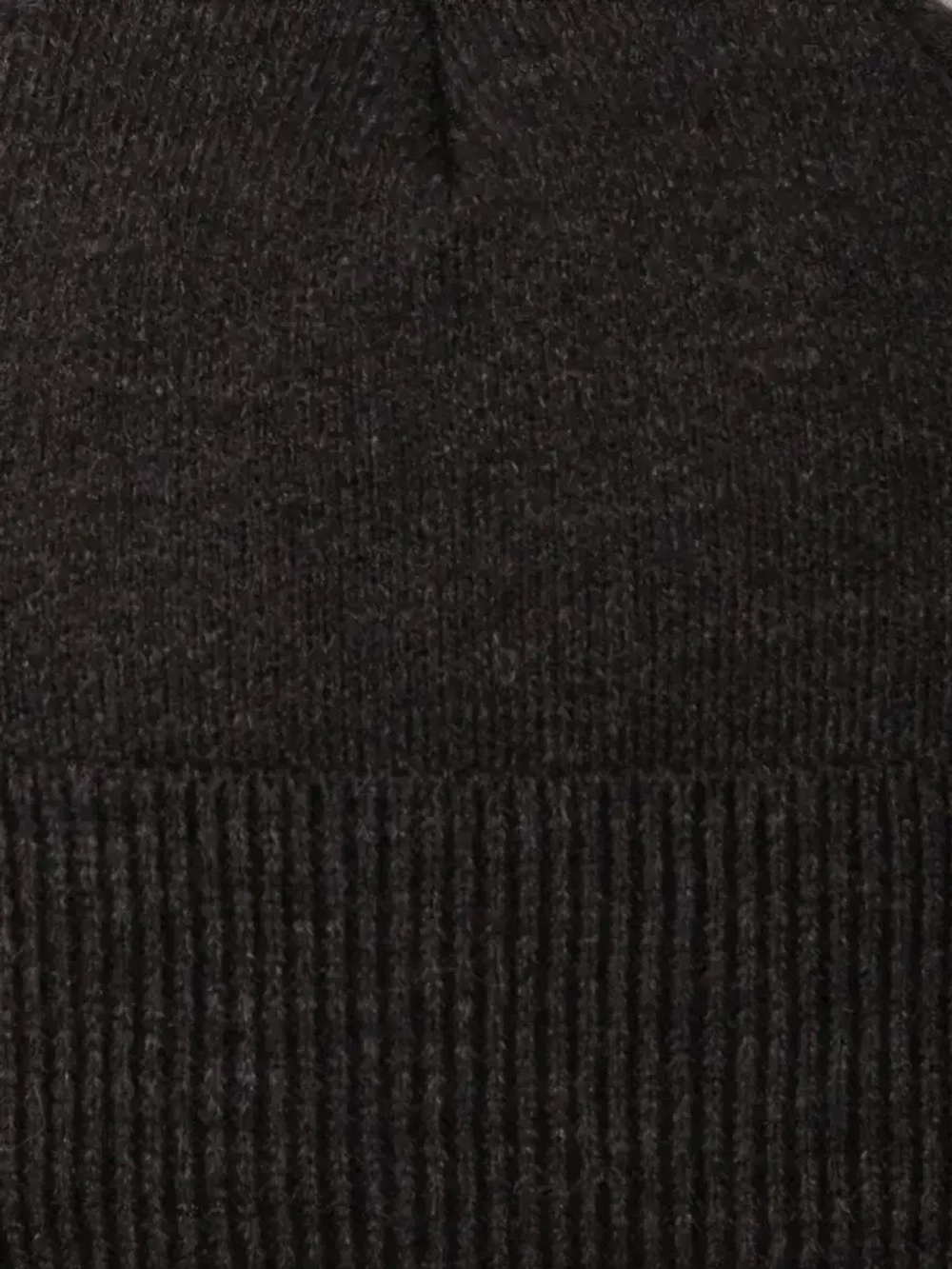 Шапка бини зимняя вязаная