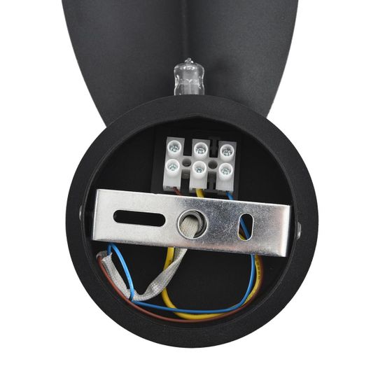 8395/1W MODERNI LN черный, металл Бра G9 20W 220V LEAF