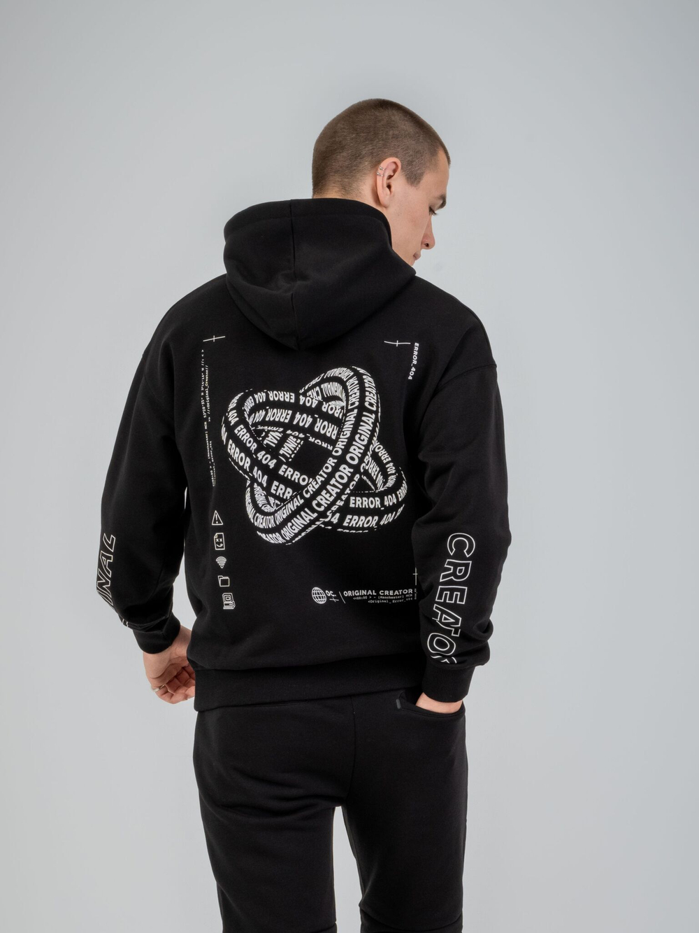 Худи мужское ORIGINAL CREATOR METAVERSE HOODIE, Черный