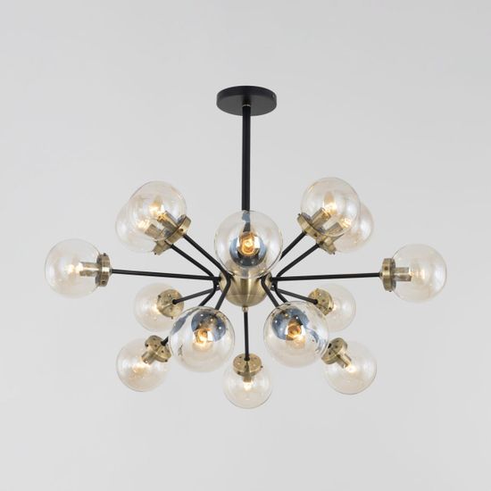 CL105355 Планета Черн+Дымч. Св-к Люстра